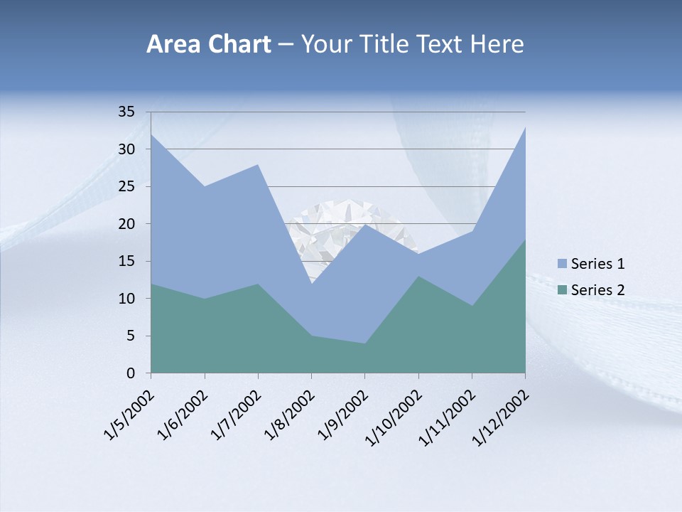 Caustic Background Clear PowerPoint Template