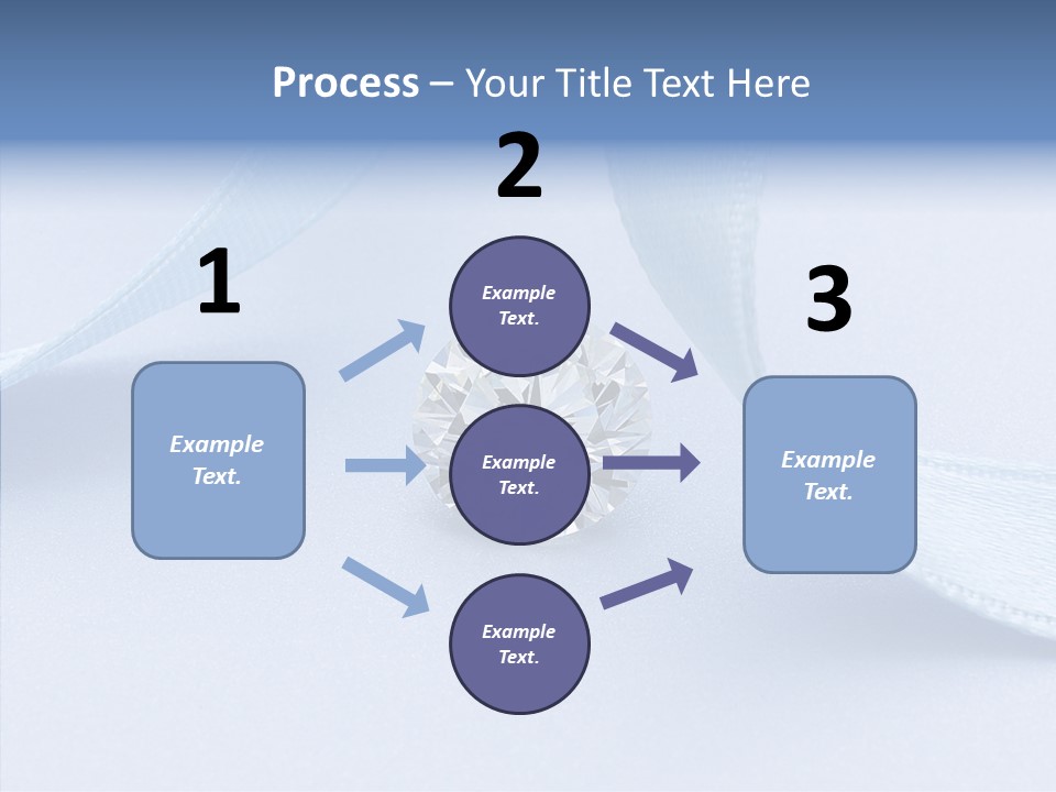 Caustic Background Clear PowerPoint Template