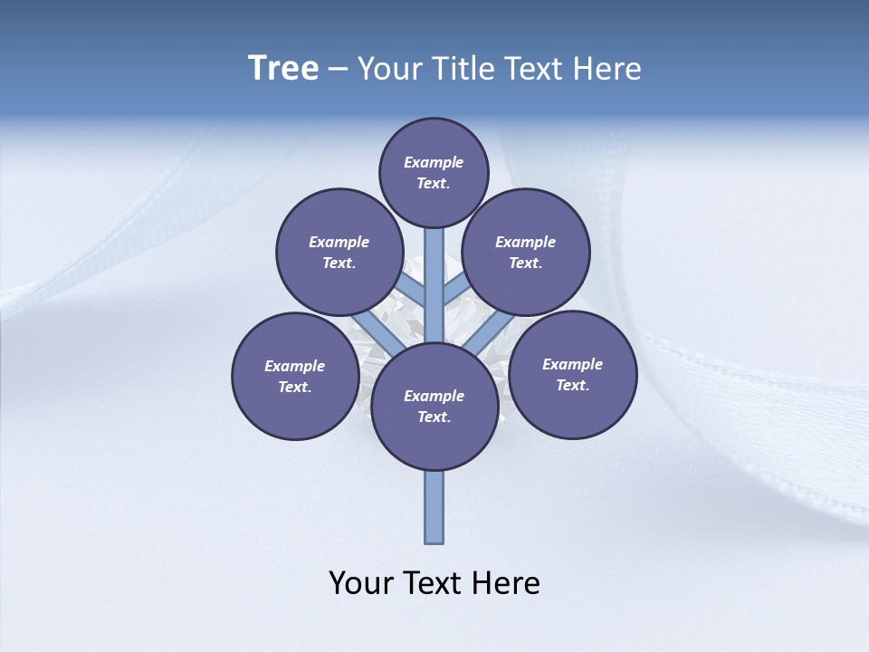 Caustic Background Clear PowerPoint Template