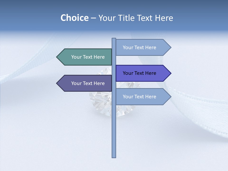 Caustic Background Clear PowerPoint Template