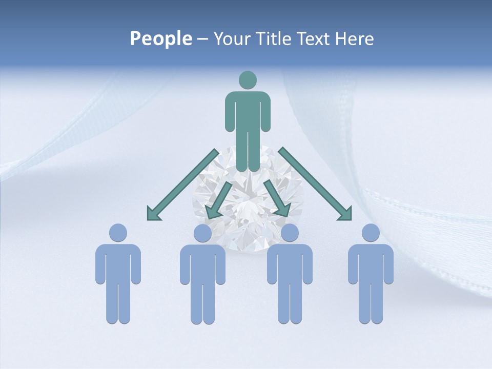 Caustic Background Clear PowerPoint Template