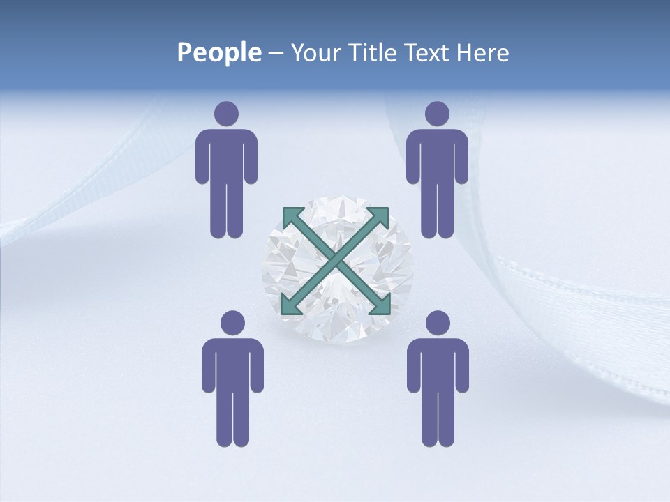 Caustic Background Clear PowerPoint Template