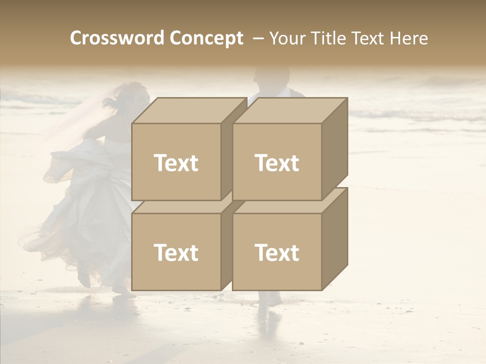 Happy Two Shore PowerPoint Template