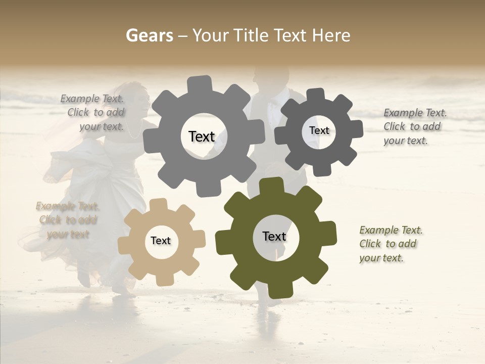 Happy Two Shore PowerPoint Template