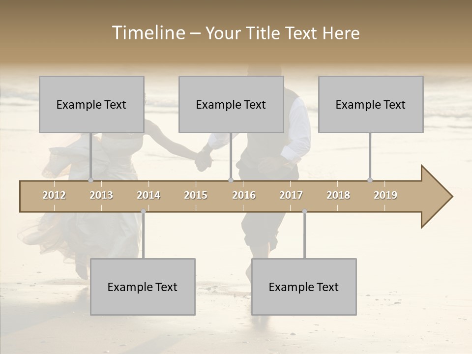 Happy Two Shore PowerPoint Template