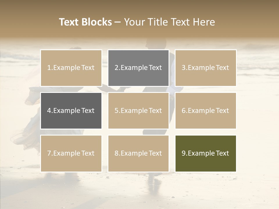 Happy Two Shore PowerPoint Template