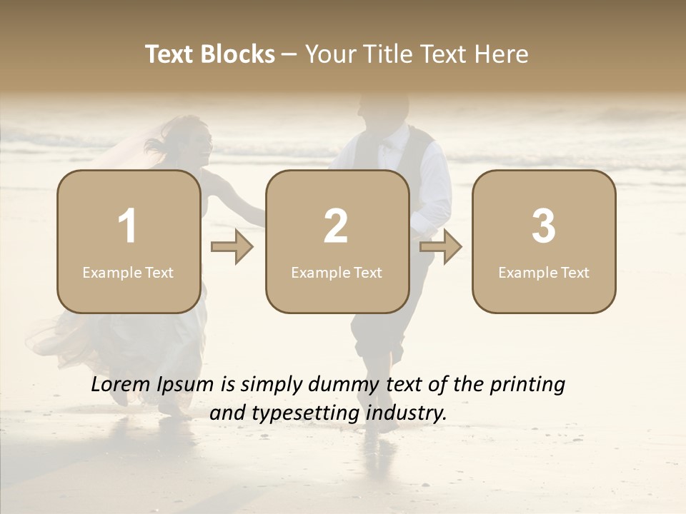 Happy Two Shore PowerPoint Template