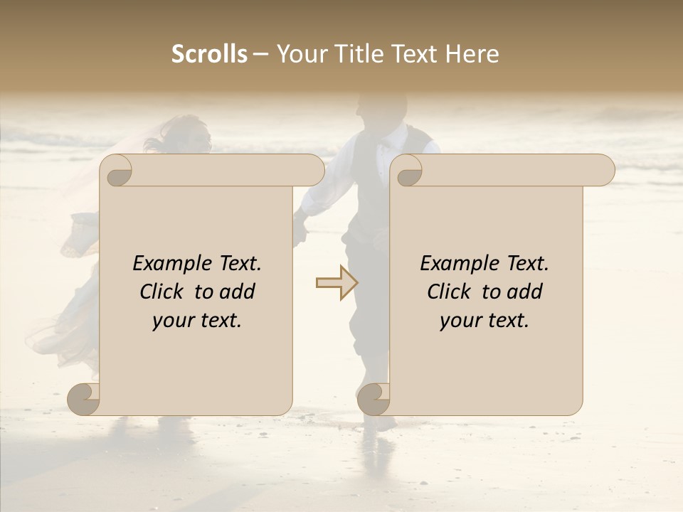 Happy Two Shore PowerPoint Template