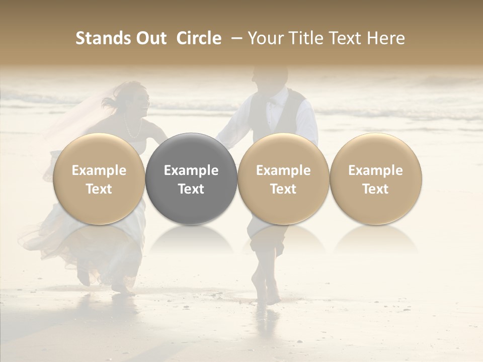 Happy Two Shore PowerPoint Template