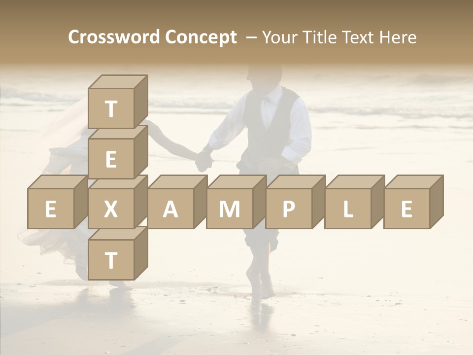 Happy Two Shore PowerPoint Template