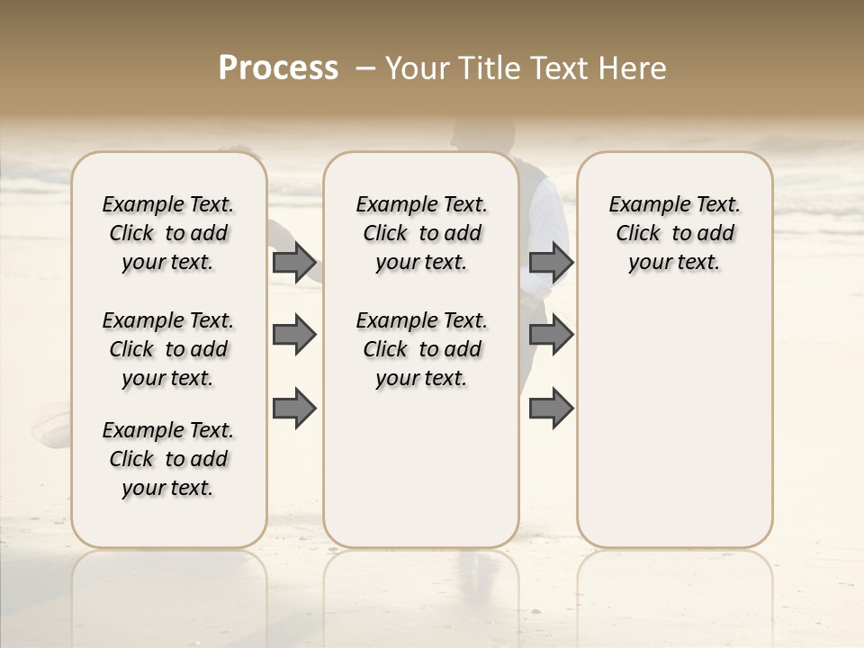 Happy Two Shore PowerPoint Template