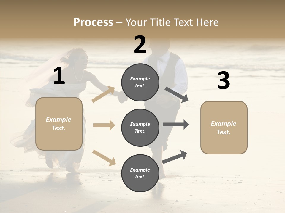 Happy Two Shore PowerPoint Template