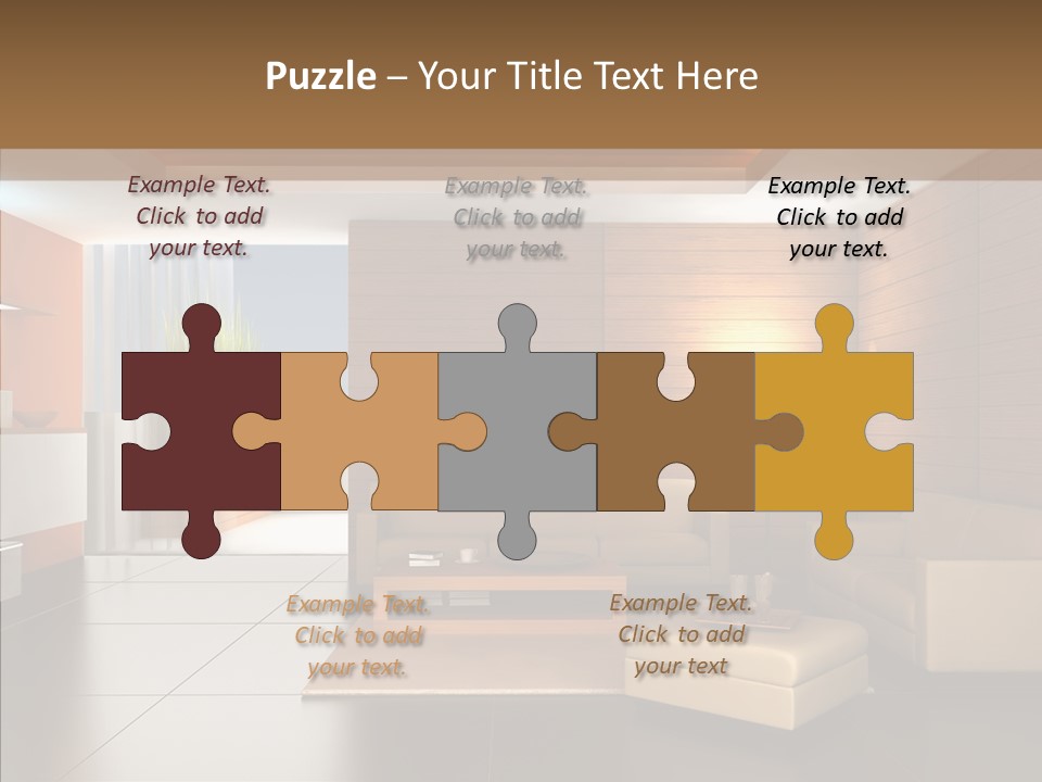 Lamp Minimalist Geometry PowerPoint Template