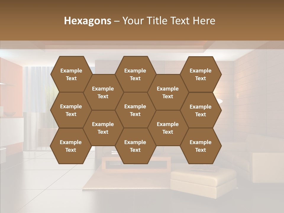 Lamp Minimalist Geometry PowerPoint Template