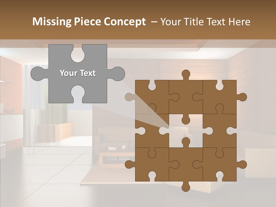 Lamp Minimalist Geometry PowerPoint Template