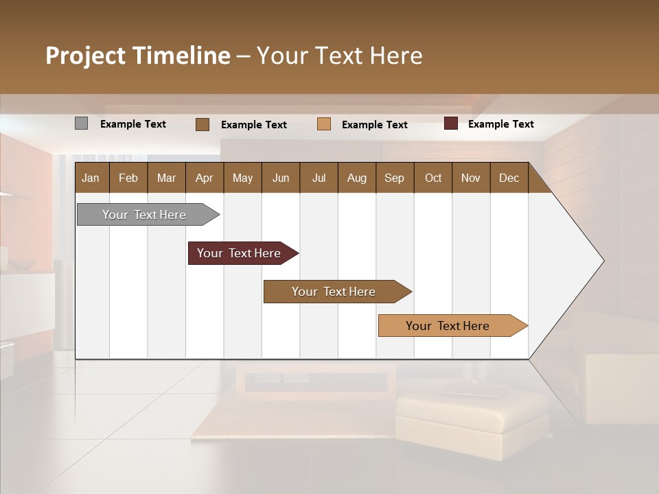 Lamp Minimalist Geometry PowerPoint Template