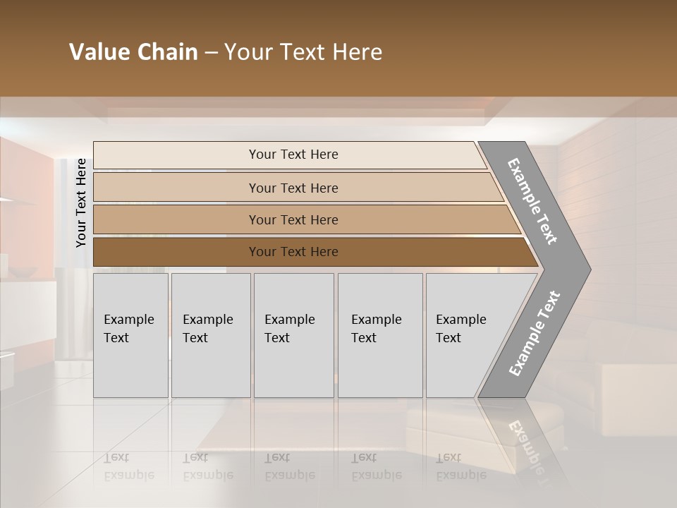 Lamp Minimalist Geometry PowerPoint Template