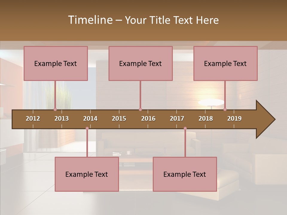 Lamp Minimalist Geometry PowerPoint Template