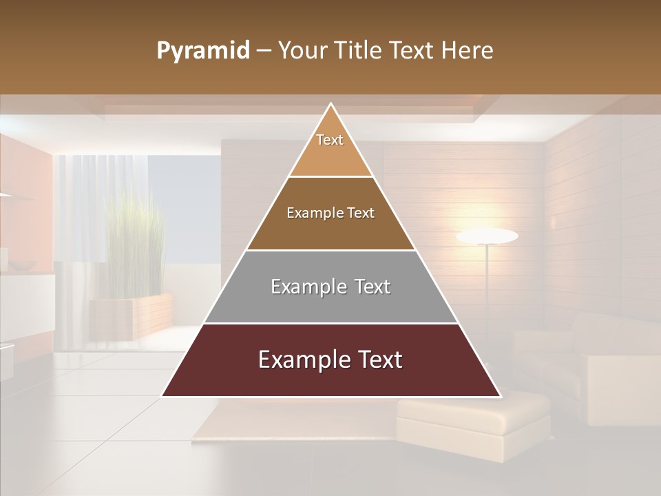 Lamp Minimalist Geometry PowerPoint Template