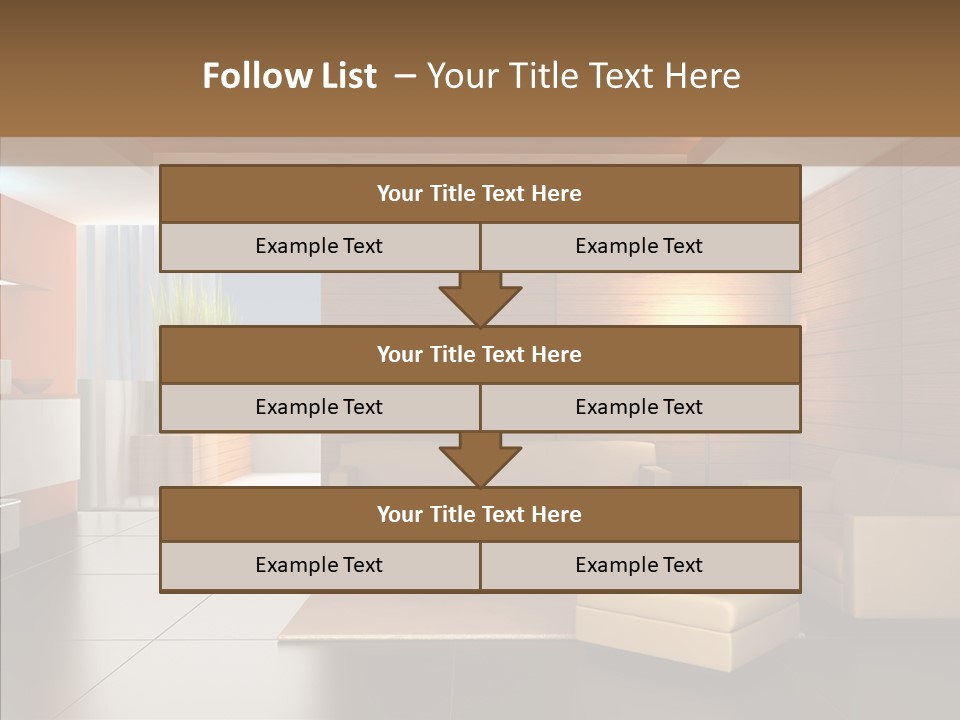 Lamp Minimalist Geometry PowerPoint Template