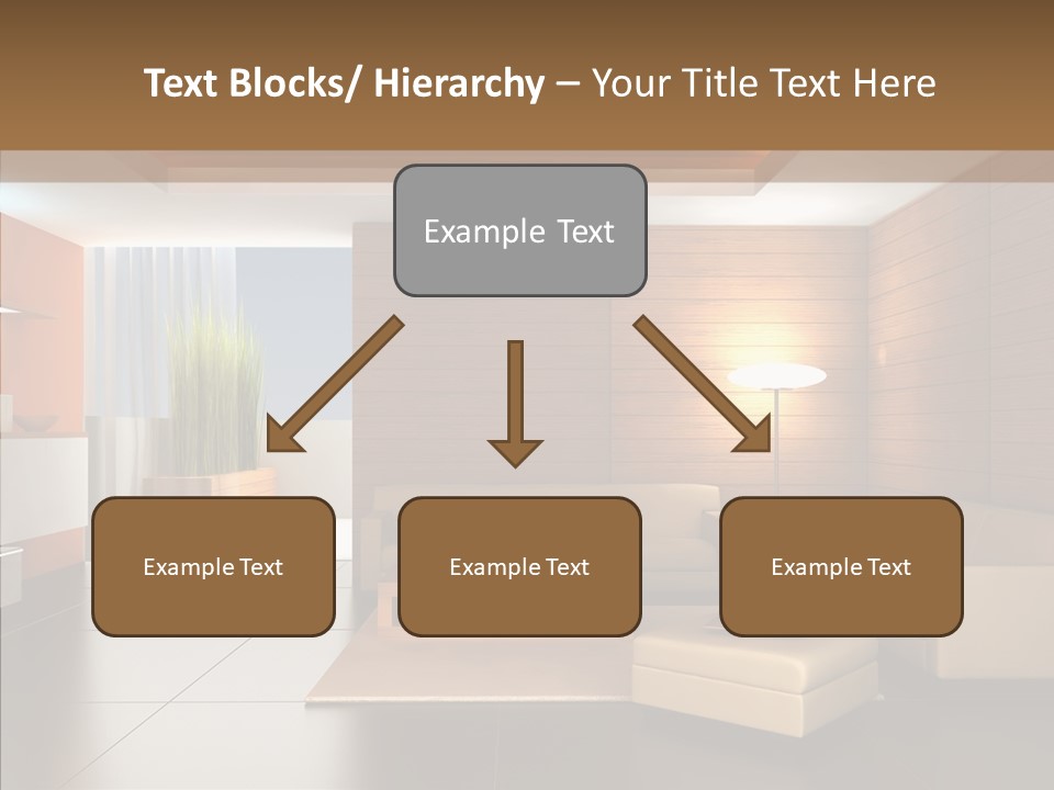 Lamp Minimalist Geometry PowerPoint Template