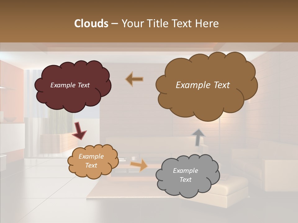 Lamp Minimalist Geometry PowerPoint Template