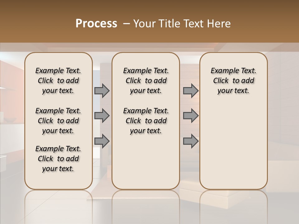 Lamp Minimalist Geometry PowerPoint Template