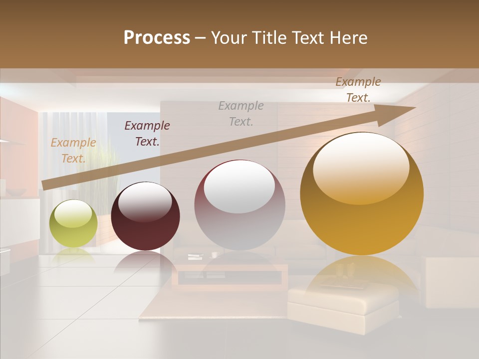 Lamp Minimalist Geometry PowerPoint Template