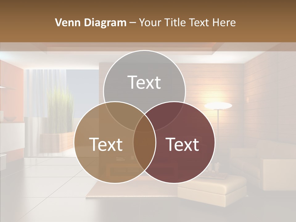 Lamp Minimalist Geometry PowerPoint Template