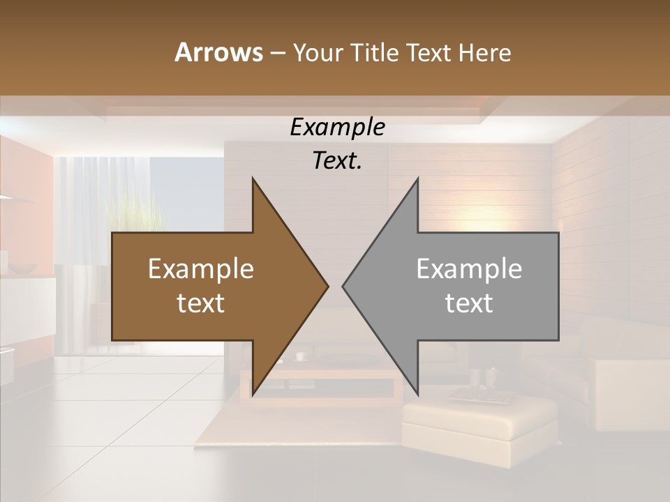 Lamp Minimalist Geometry PowerPoint Template