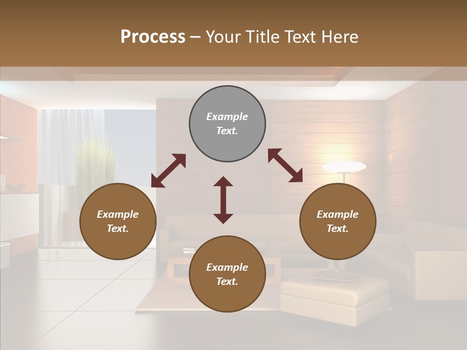 Lamp Minimalist Geometry PowerPoint Template