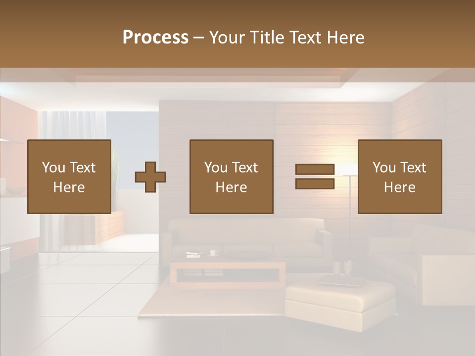 Lamp Minimalist Geometry PowerPoint Template
