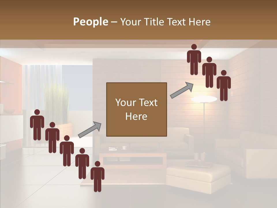 Lamp Minimalist Geometry PowerPoint Template