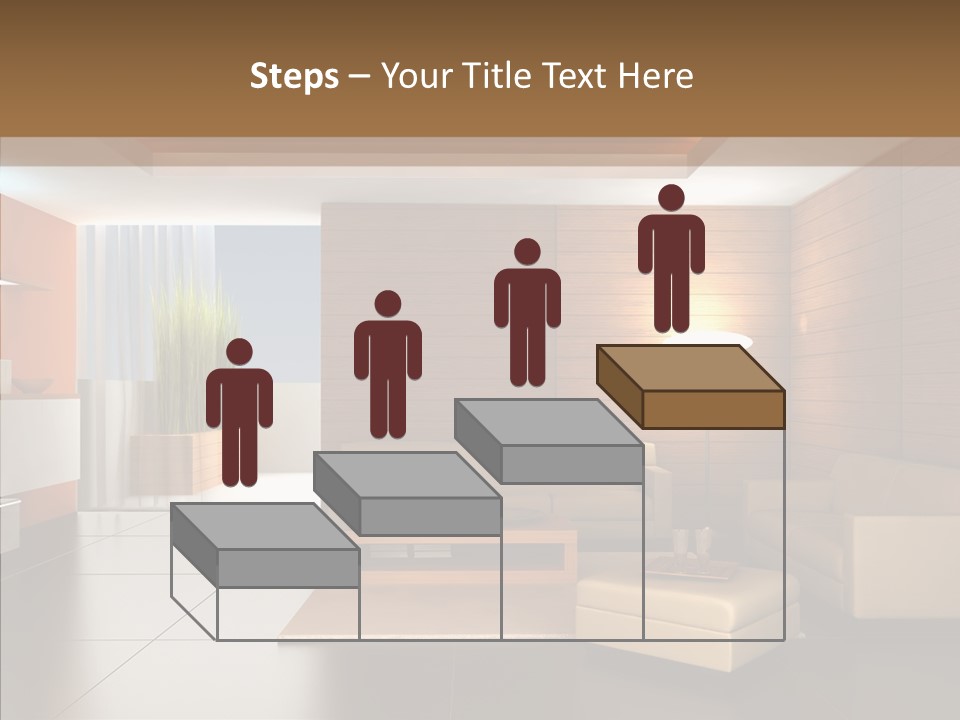 Lamp Minimalist Geometry PowerPoint Template