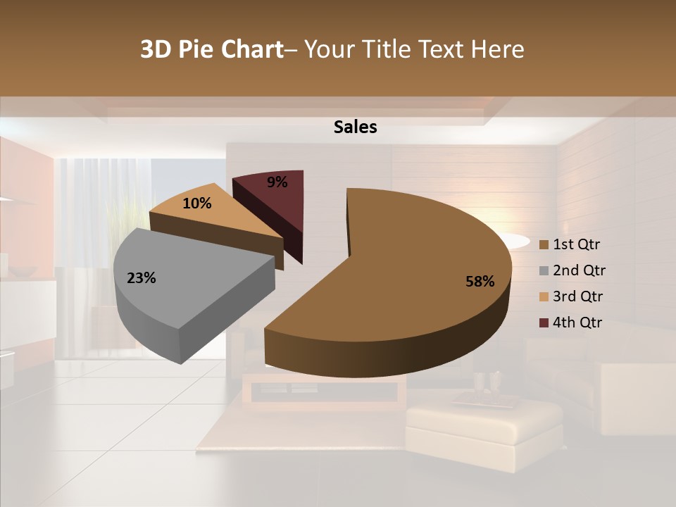 Lamp Minimalist Geometry PowerPoint Template