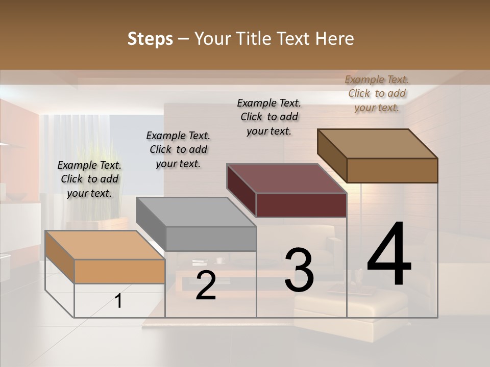 Lamp Minimalist Geometry PowerPoint Template