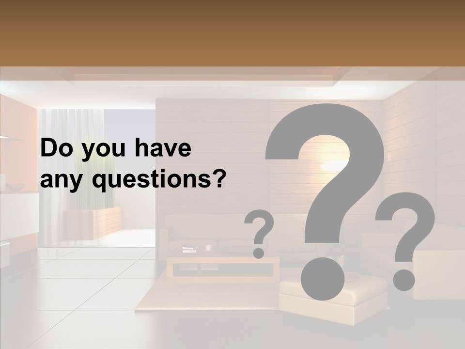 Lamp Minimalist Geometry PowerPoint Template