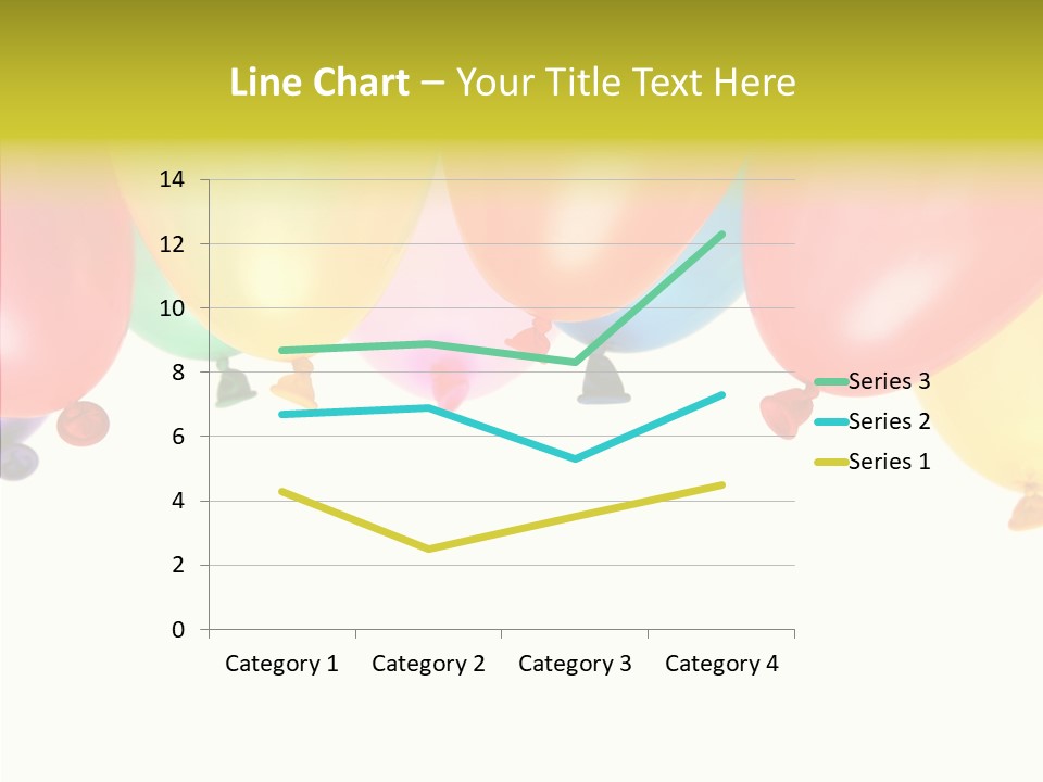 Helium Balloon Happy PowerPoint Template