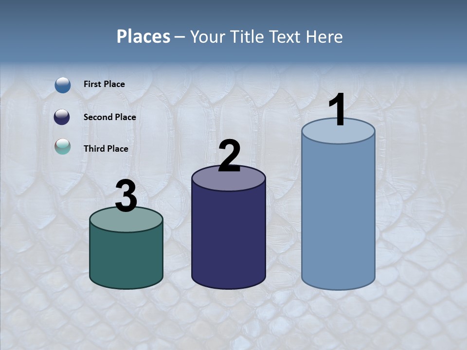 Shed Textured Rattlesnake PowerPoint Template