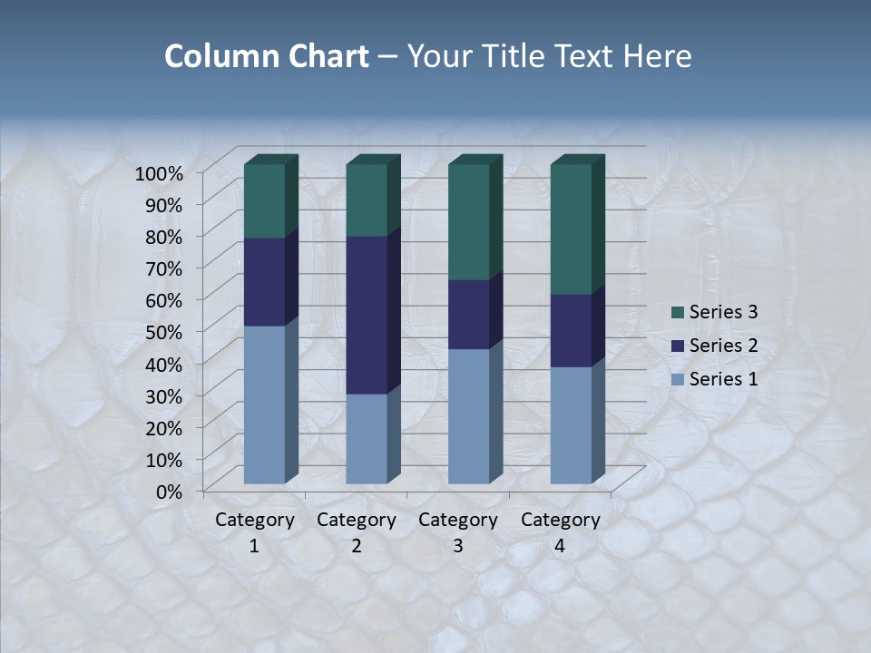 Shed Textured Rattlesnake PowerPoint Template
