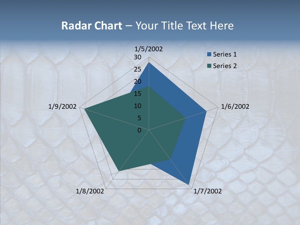 Shed Textured Rattlesnake PowerPoint Template