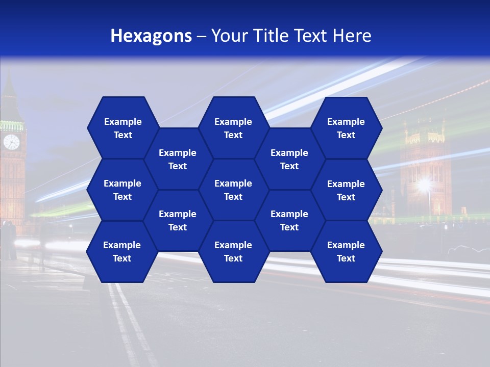 Car City Trail PowerPoint Template