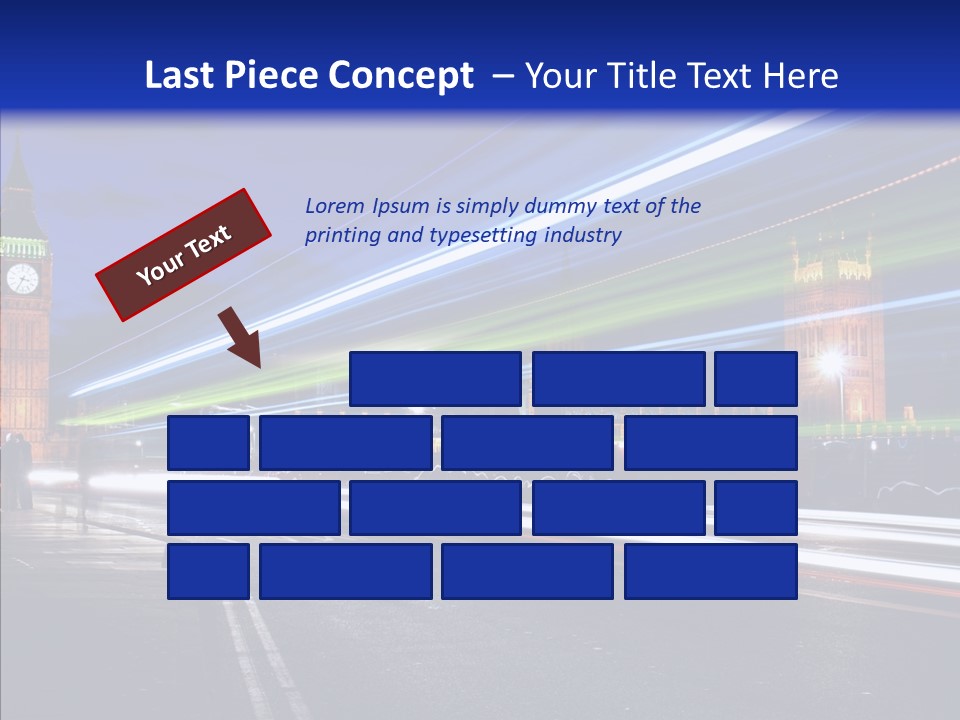 Car City Trail PowerPoint Template