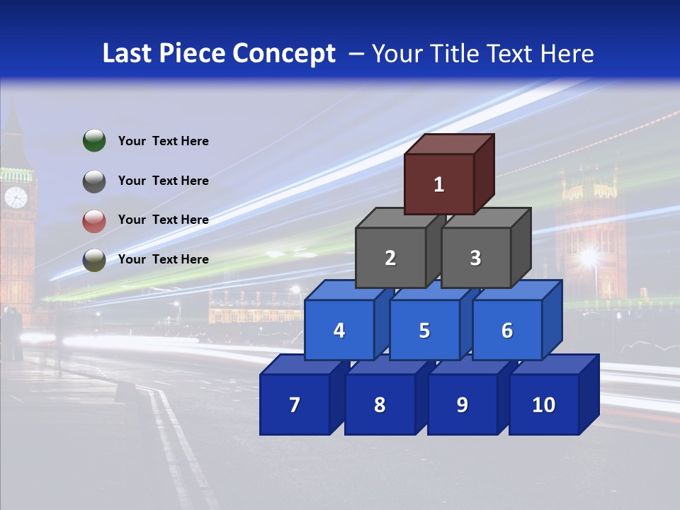 Car City Trail PowerPoint Template