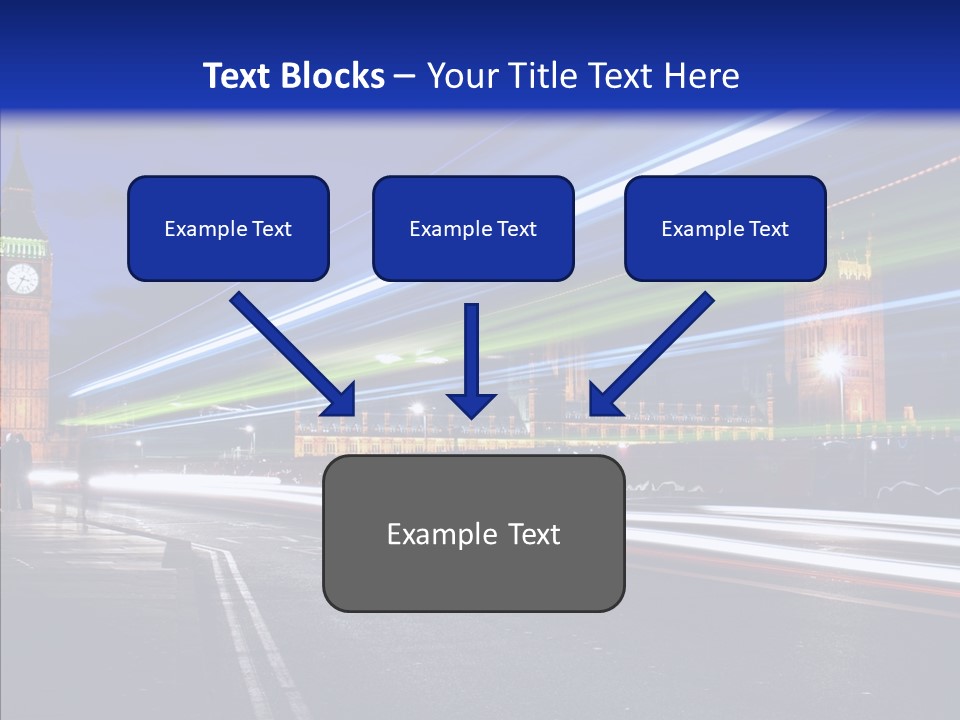 Car City Trail PowerPoint Template