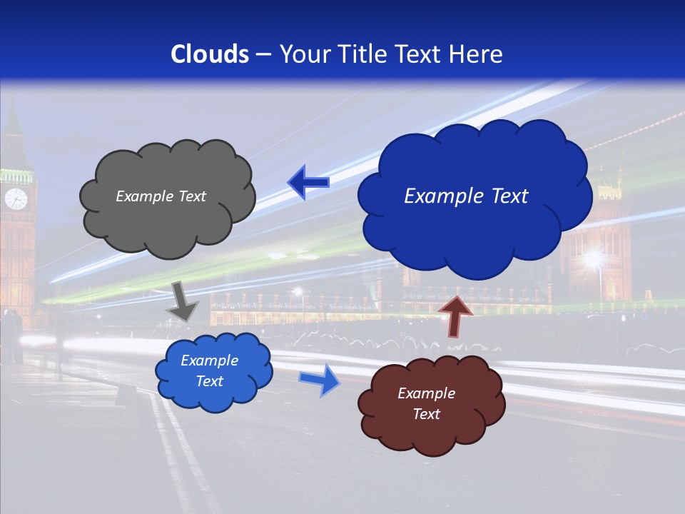 Car City Trail PowerPoint Template