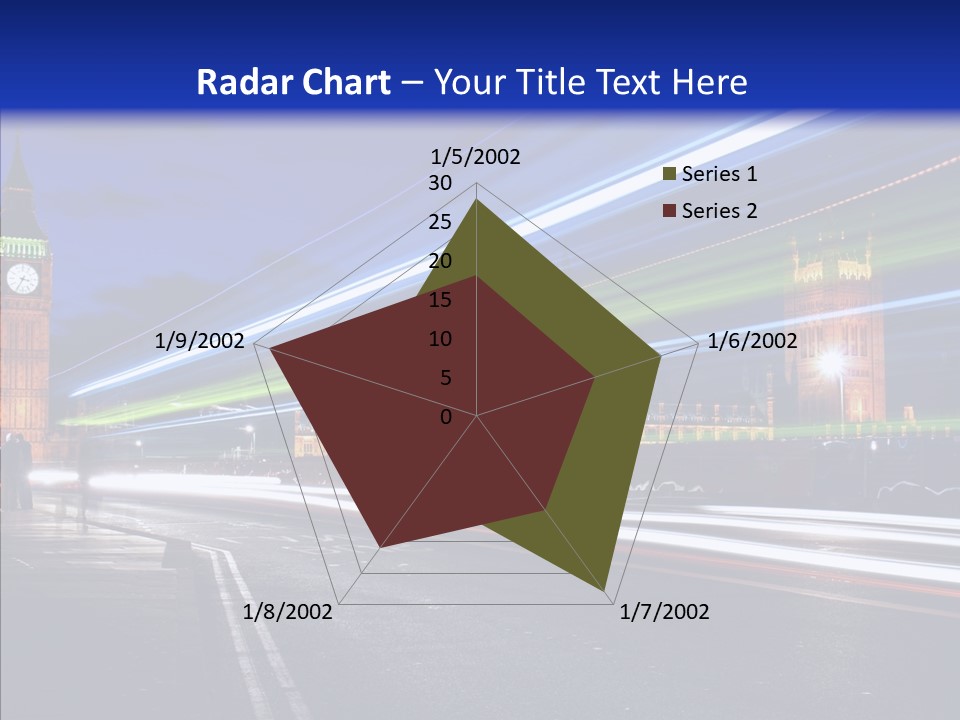 Car City Trail PowerPoint Template