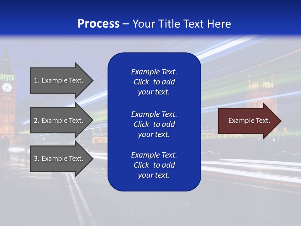 Car City Trail PowerPoint Template