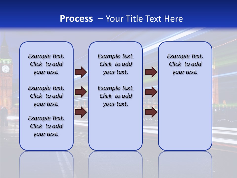 Car City Trail PowerPoint Template