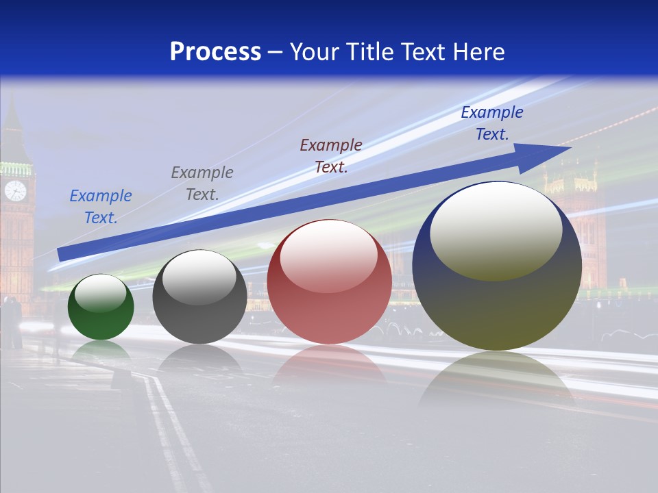 Car City Trail PowerPoint Template